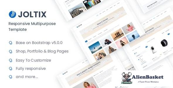 25185 Joltix v1.0 - Bootstrap 5 Minimal Portfolio and Agency Template 