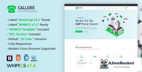 12227 Calldee - Multipurpose VOIP Business Template 