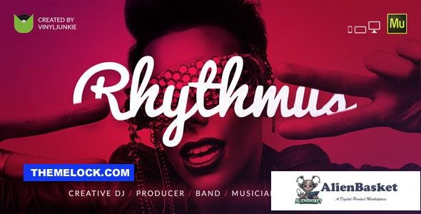 23236 Rhythmus v1.0 - Creative DJ / Producer / Musician Site Muse Template 