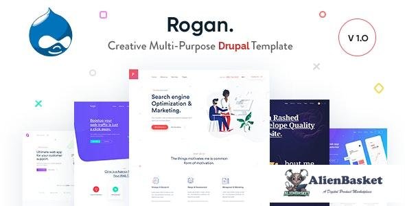 17757 Rogan v1.5 - Creative Multi-Purpose Drupal 8 Theme 