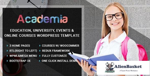 24305 Academia v3.3 - Education Center WordPress Theme 