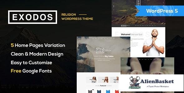 16712 Exodos v1.6 - Church WordPress Theme 