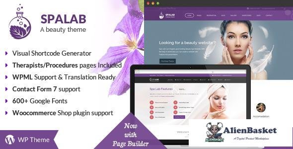 16716 Spa Lab v4.2 - Beauty Salon WordPress Theme 