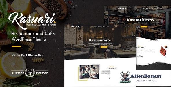 18289 Kasuari v1.4 - Restaurants and Cafes WordPress Theme 