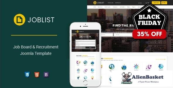 18233 JobList v3.9.6 - Responsive Job Board & Recruitment Joomla Template 