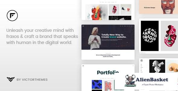 24604 Fraxos v1.8 - Creative Portfolio WordPress Theme 