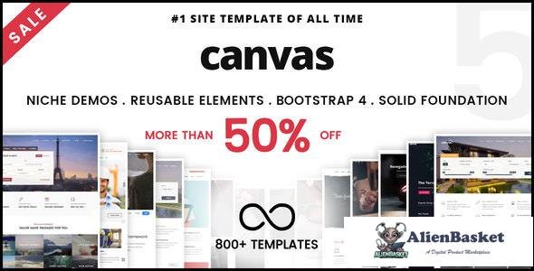 11844 Canvas v5.4 - The Multi-Purpose HTML5 Template 