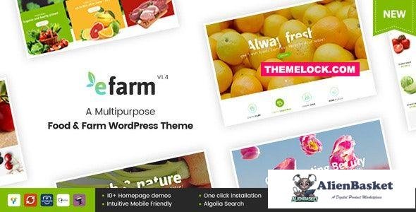 40010 eFarm v2.0.4 - A Multipurpose Food & Farm WordPress Theme 