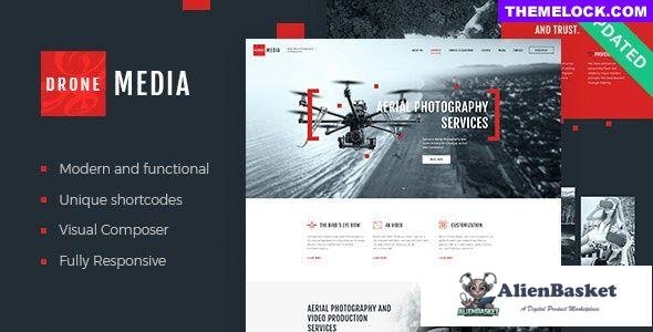 28466 Drone Media v1.6.0 - Aerial Photography & Videography WordPress Theme + RTL 