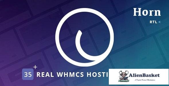 26825 Horn v1.4.3 - WHMCS Dashboard Hosting Theme 