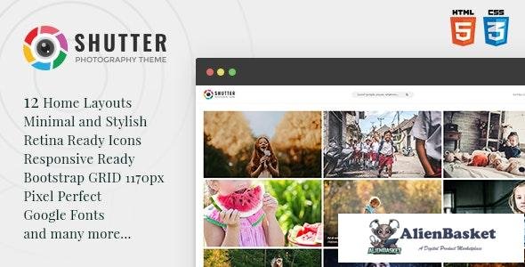 21536 Shutter v1.0 - Photography HTML5 Template 