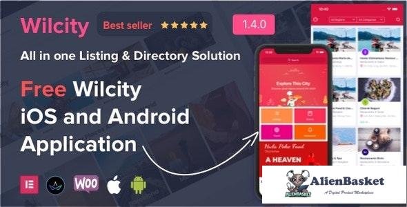 25824 Wilcity v1.4.10 - Directory Listing WordPress Theme + App 