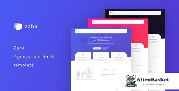 27875 Zaha v1.0 - Agency and SaaS Template 