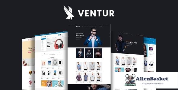 11033 Ventur - Fashion OpenCart Theme (Included Color Swatches) 