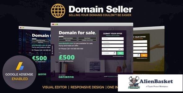 13983 Domain Seller - Domain For Sale PHP Landing Page 