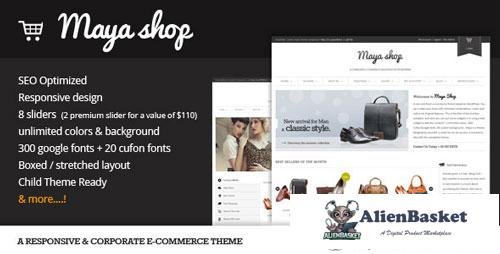 14616 MayaShop v3.7.1 - A Flexible Responsive e-Commerce Theme 