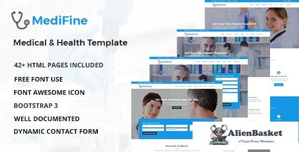 27004 MediFine v1.0 - Health and Medical HTML Template 