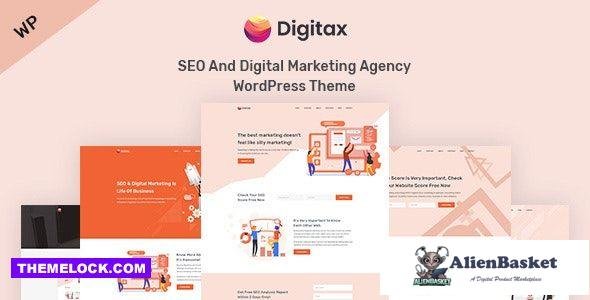 40733 Digitax v1.1.5 - SEO & Digital Marketing Agency WordPress Theme 