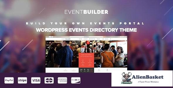 11493 EventBuilder v1.0.14 - WordPress Events Directory Theme 