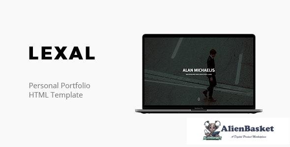 27281 Lexal v1.0 - Personal Portfolio Template 