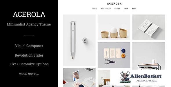 17697 Acerola v1.6.2 - Ultra Minimalist Agency Theme 