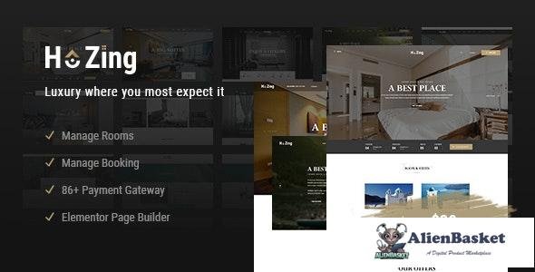 35730 Hozing Hotel Booking v1.1.9 - WordPress Theme 