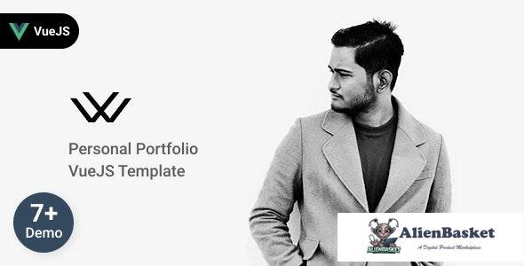 27713 Waxon v1.0 - Personal Portfolio VueJS Template + RTL 