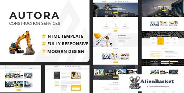 10585 Autora - Construction Business HTML Template 