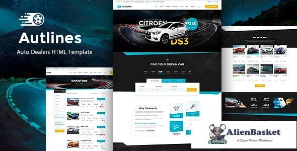 16793 Autlines v1.0 - Autodealer HTML Template 