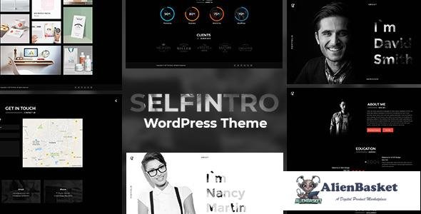 11175 Selfintro v1.0.3 - A CV & Portfolio WordPress Theme 