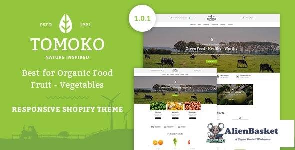 16490 Tomoko v1.0 - Organic Food/Fruit/Vegetables Responsive Shopify Theme 