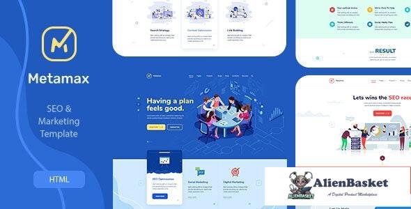 20677 MetaMax v1.0 - SEO and Marketing HTML Template 