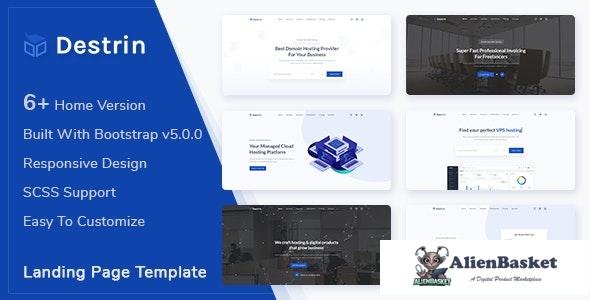25563 Destin v1.0 - Bootstrap 5 Landing Page Template 