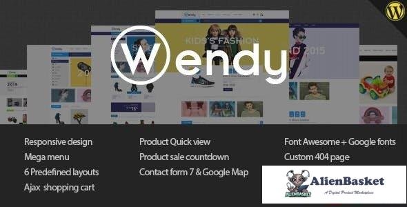 19264 Wendy v1.6.3 - Multi Store WooCommerce Theme 