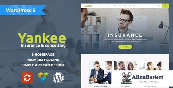 14887 Yankee v1.1.1 - Insurance & Consulting WordPress Theme 