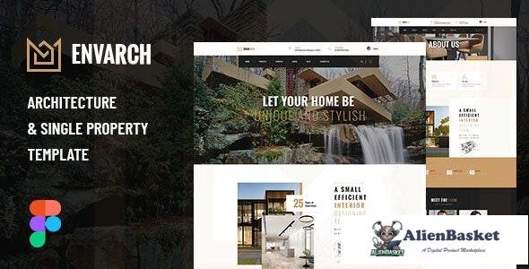 28524 EnvArch v1.0 - Architecture and Single Property Figma Template 