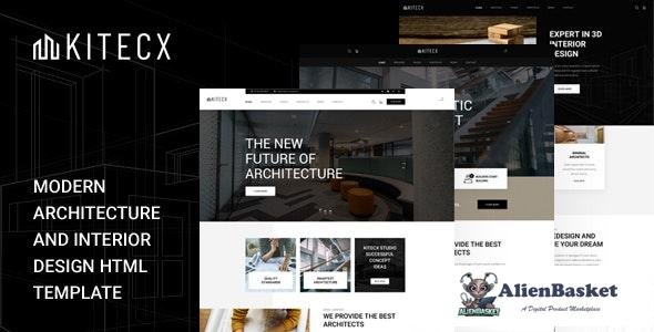 25712 Kitecx v1.0 - Architecture & Interior HTML Template 