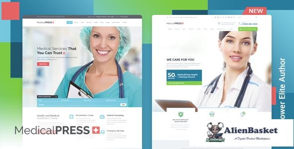 11499 MedicalPress v2.0.3 - Health and Medical WordPress Theme 