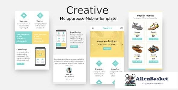 22329 Creative v1.0 - Multi-Purpose Mobile Template 