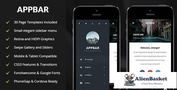 13936 AppBar Mobile v1.0 - Mobile Template 