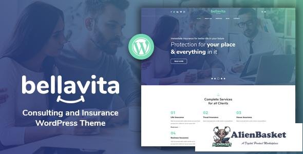 11223 Bellavita v1.1.2 - Insurance & Finance WordPress Theme 