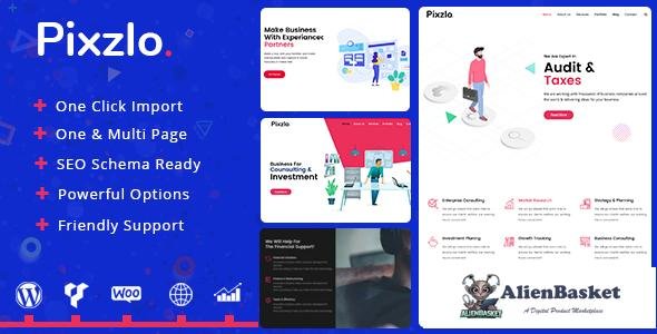 17526 Pixzlo v1.0.7 - Creative Theme for Professionals 