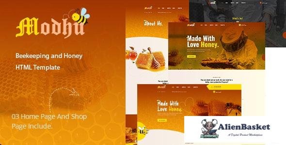 28537 Modhu v1.0 - Beekeeping and Honey HTML Template 