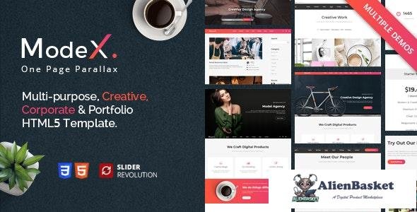 17574 Modex v1.0 - One Page Parallax 