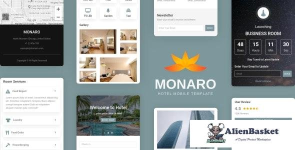 19864 Monaro v1.0 - Hotel Mobile Template 