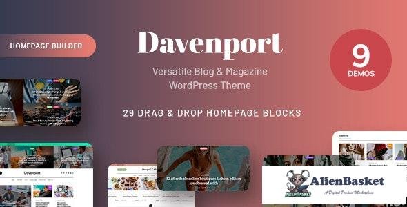 19822 Davenport v1.2.4 - Versatile Blog and Magazine WordPress Theme 