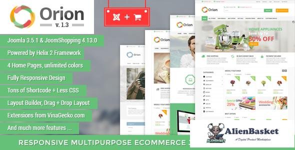 10627 Orion - Businesses & e-Commerce Joomla Template 