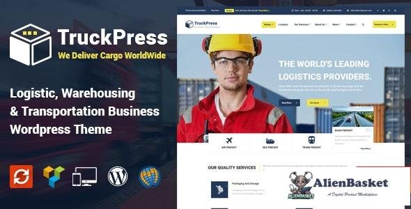 16463 TruckPress v1.0.6 - Logistics & Transportation WP Theme 