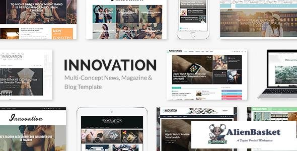 12025 INNOVATION v5.3 - Multi-Concept News, Magazine & Blog Template 