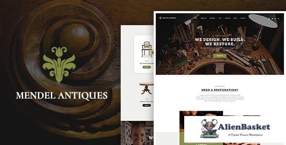 17461 Mendel v1.1.2 - Furniture Design & Interior Restoration WordPress Theme 